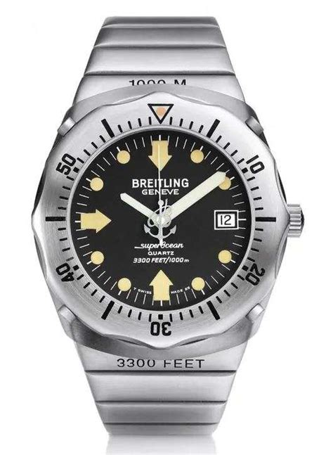 breitling water resistance|Breitling superocean history.